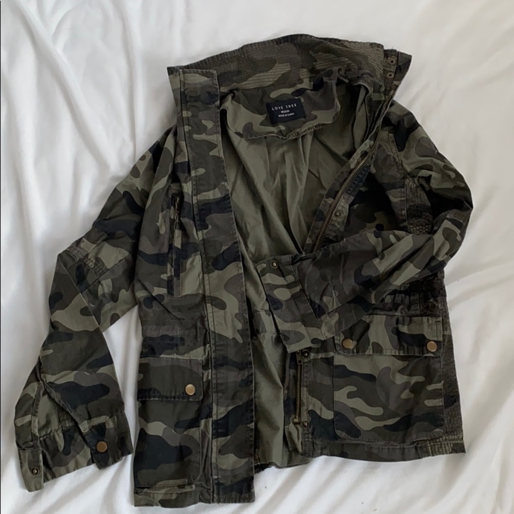 Boutique Camo Jacket